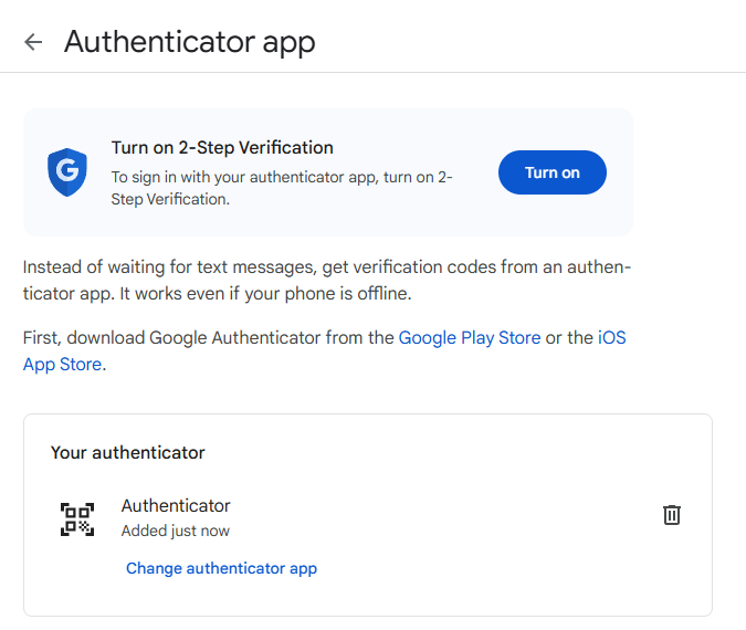 谷歌2步验证绑定密码器